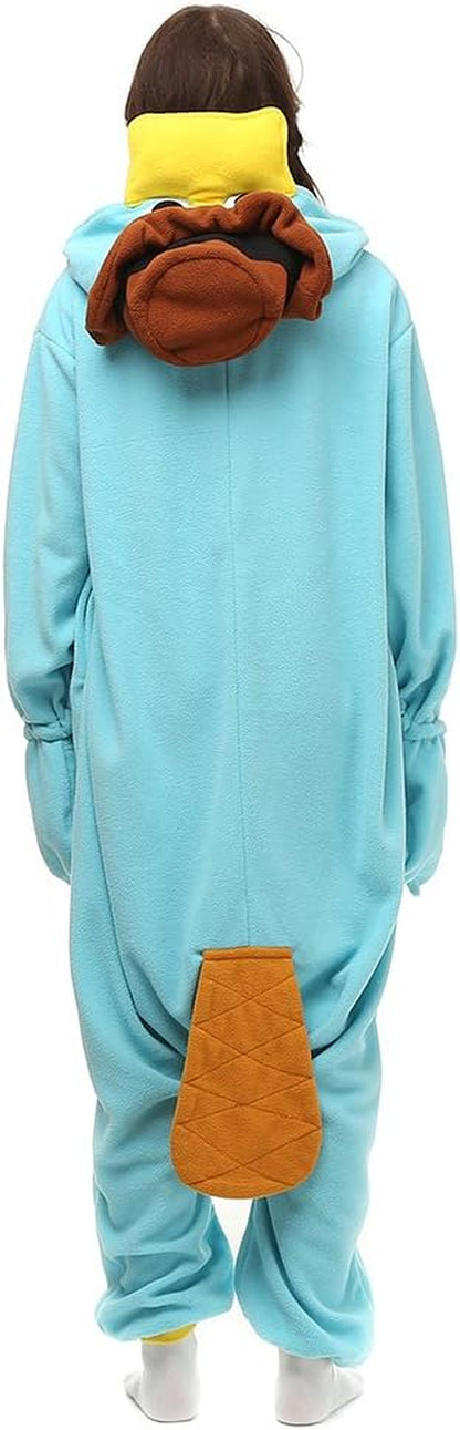 Unisex Adult Onesie Pyjamas Christmas Costume Skyblue