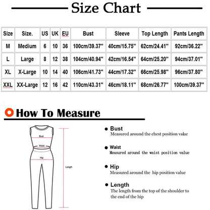 Women'S Pajama Sets Natural Print Two Piece Outfits Button down Loungewear Set Casual Long Sleeve Pajamas Set with Pocket