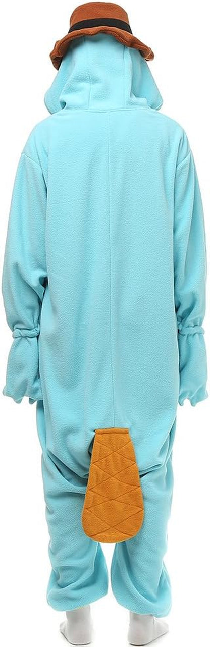 Unisex Adult Onesie Pyjamas Christmas Costume Skyblue